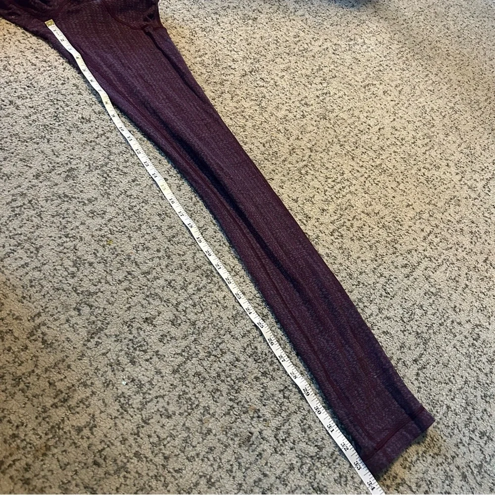 Lululemon Plum Skinny Will Yoga Pants Size 6